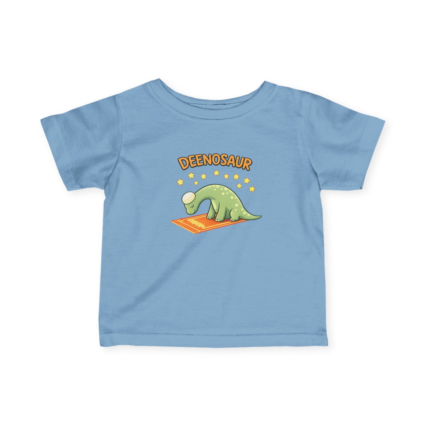 Deenosaur Toddler T-Shirt – Cute Praying Dinosaur Islamic Tee