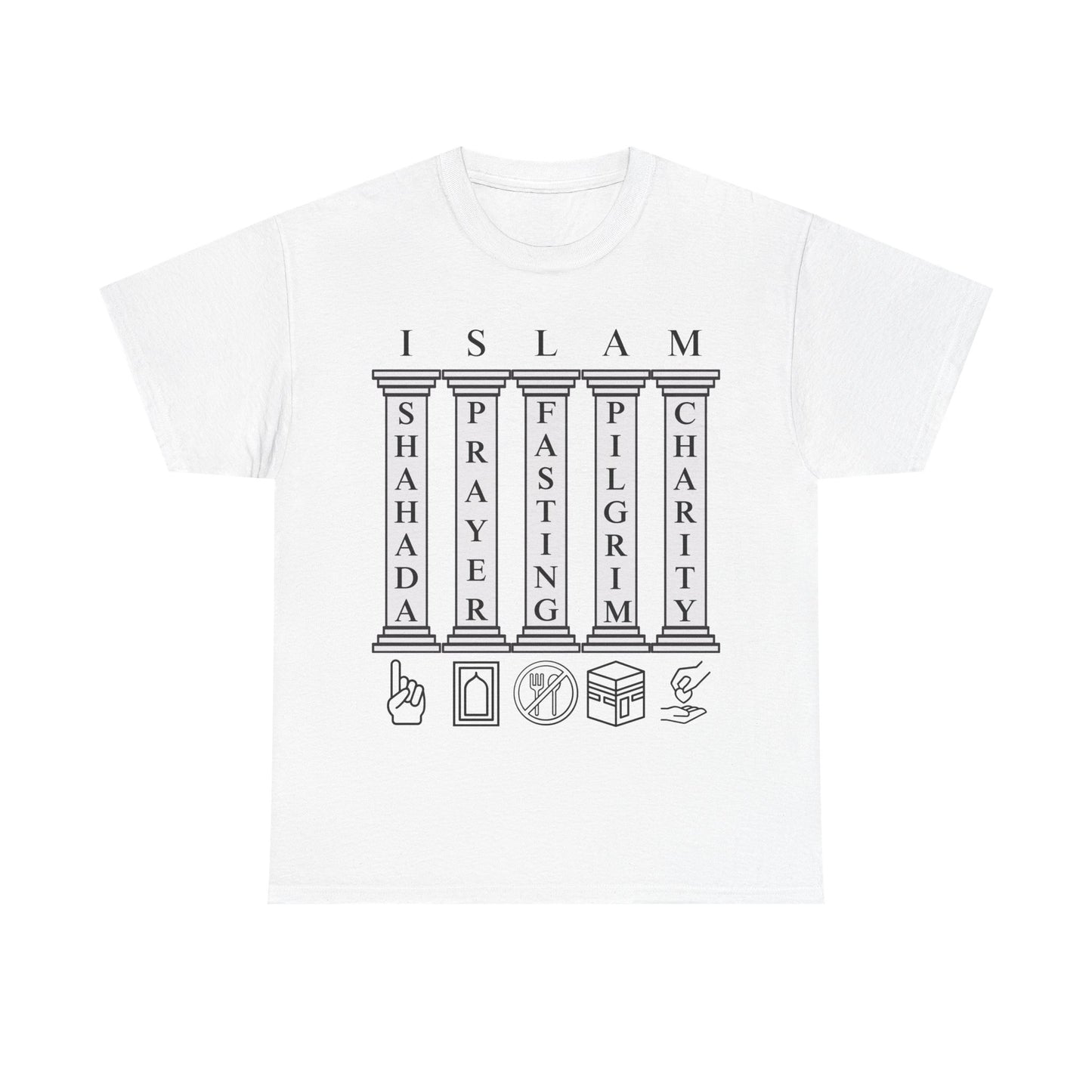 5 Pillars of Islam – Unisex Tee