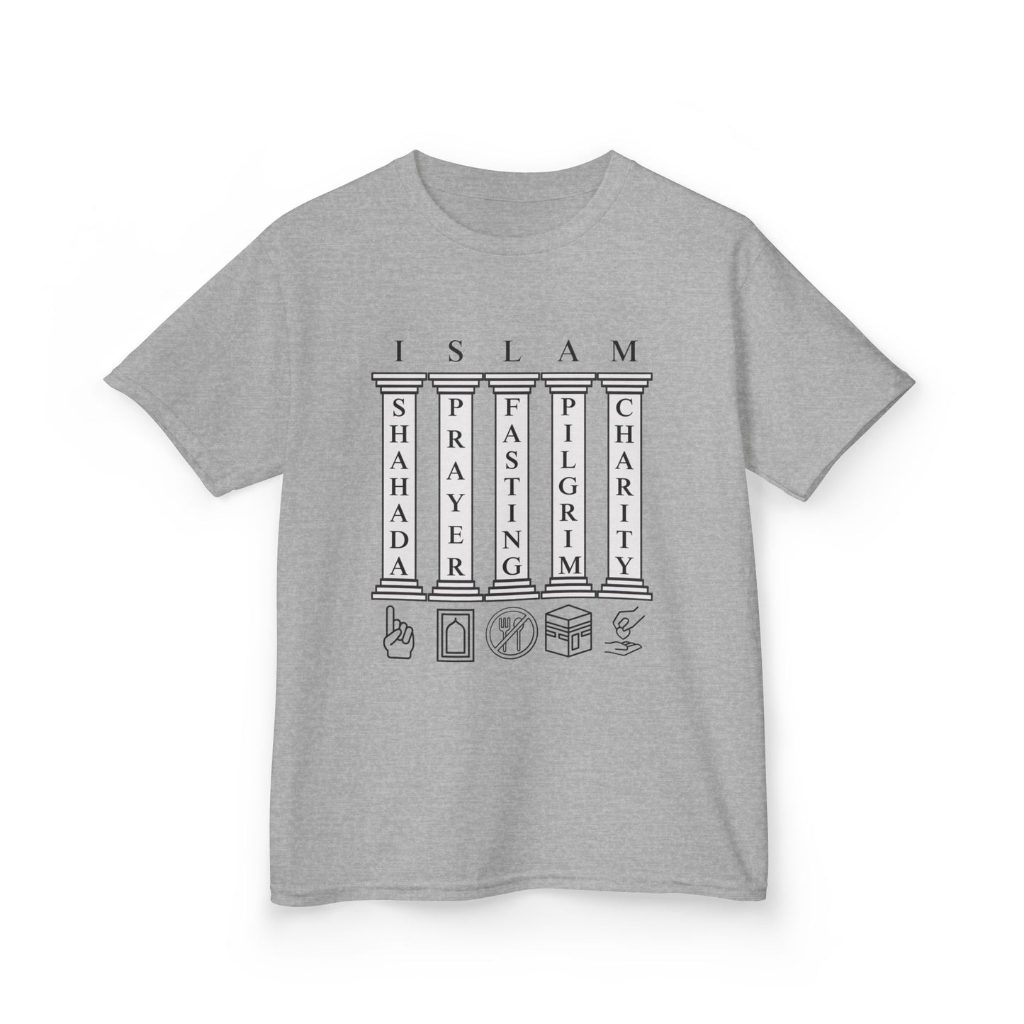 5 Pillars of Islam – Kids Tee