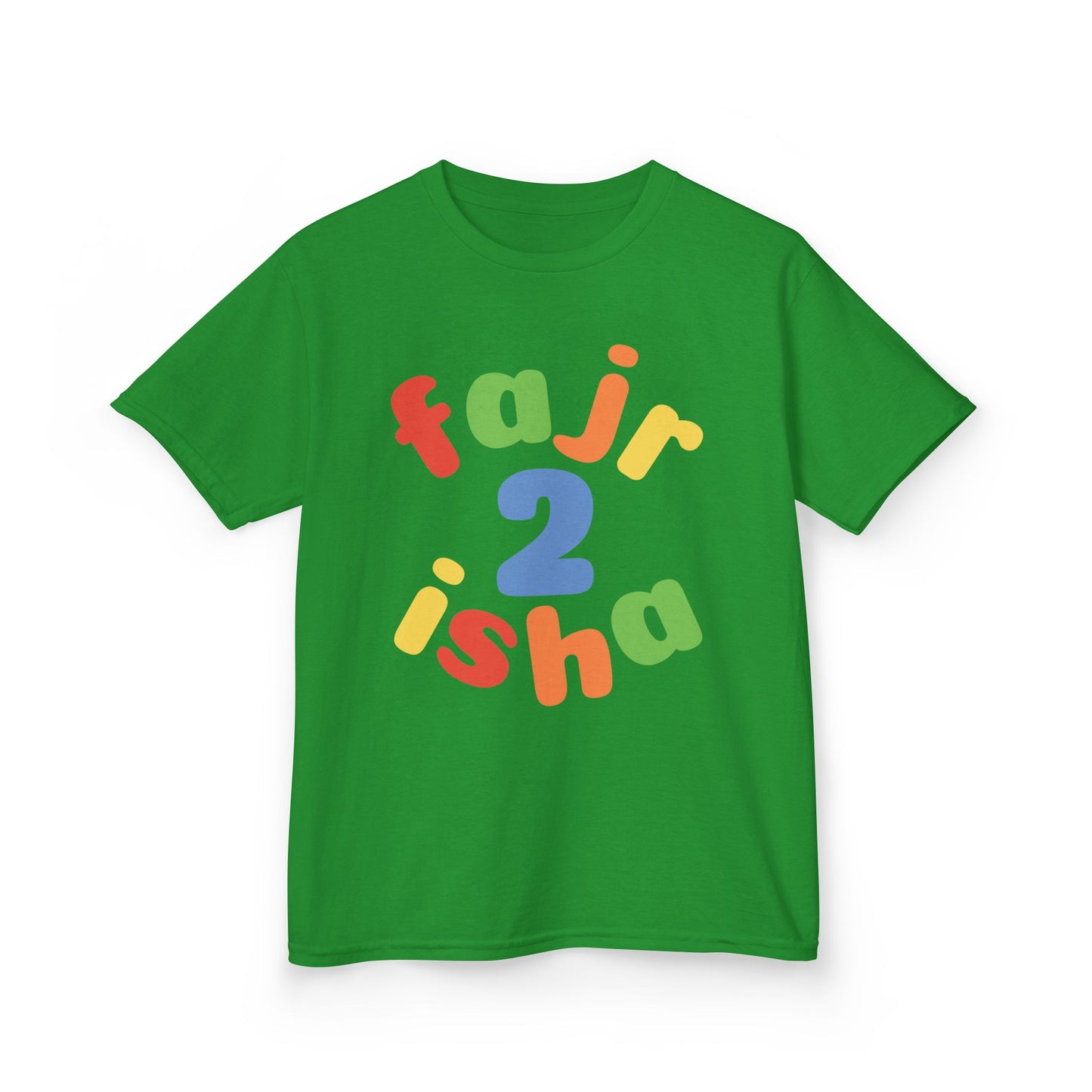 Fajr2Isha Logo – Kids Tee