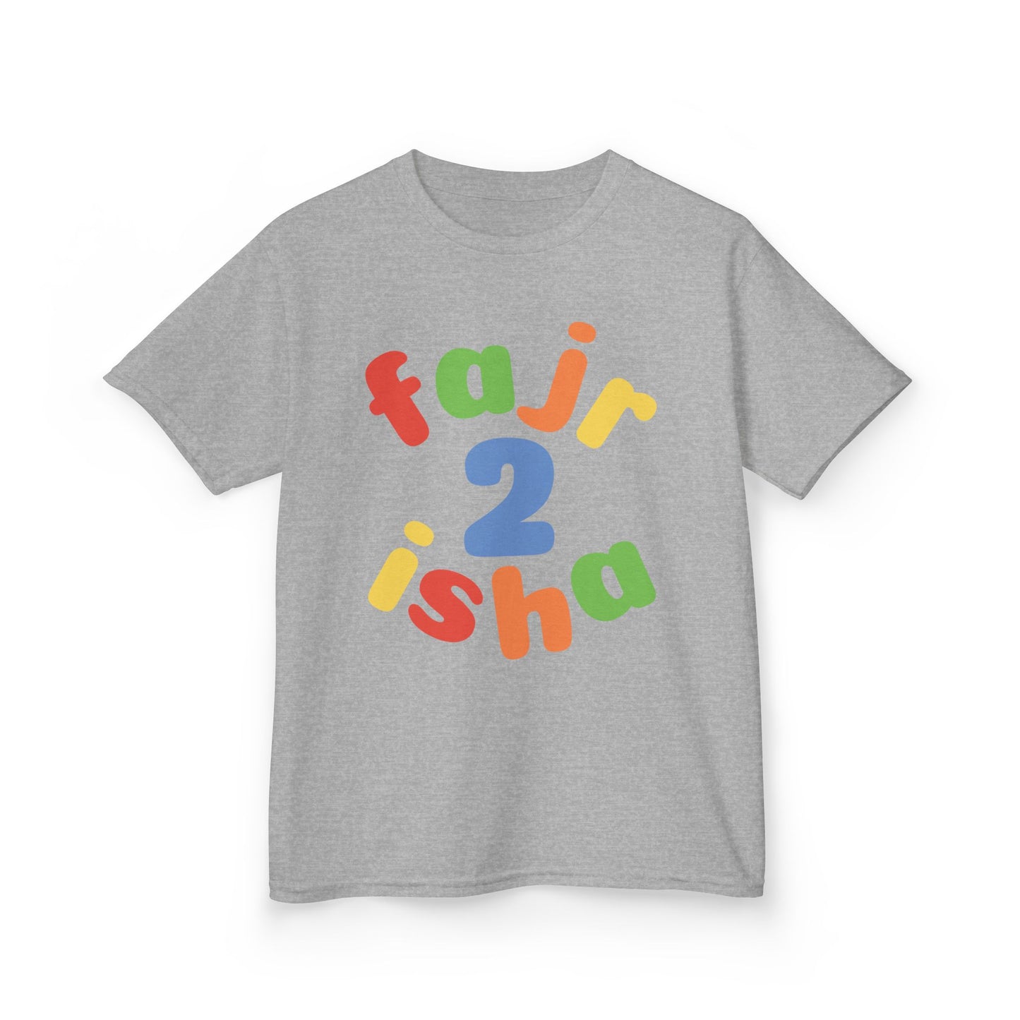 Fajr2Isha Logo – Kids Tee