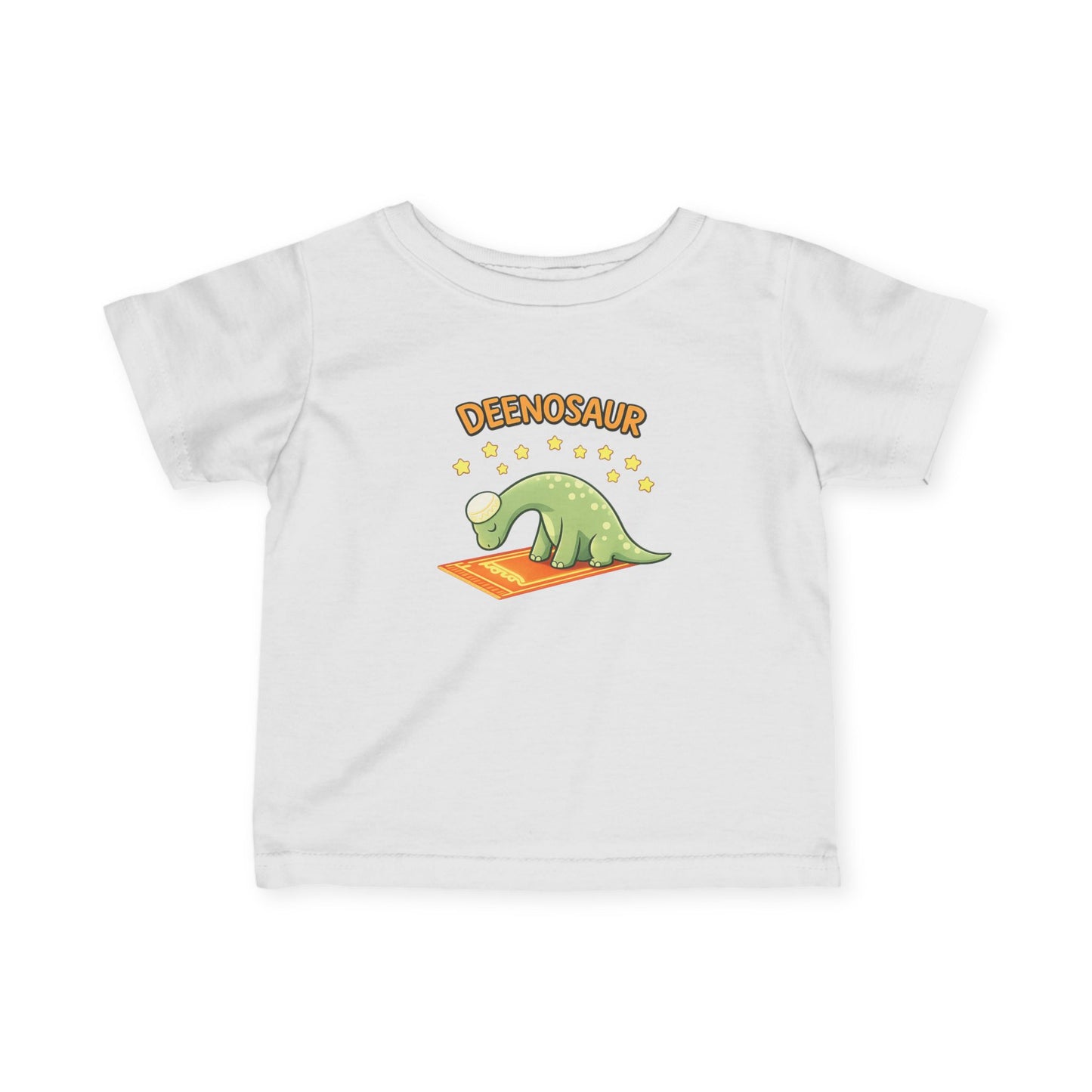 Deenosaur Toddler T-Shirt – Cute Praying Dinosaur Islamic Tee