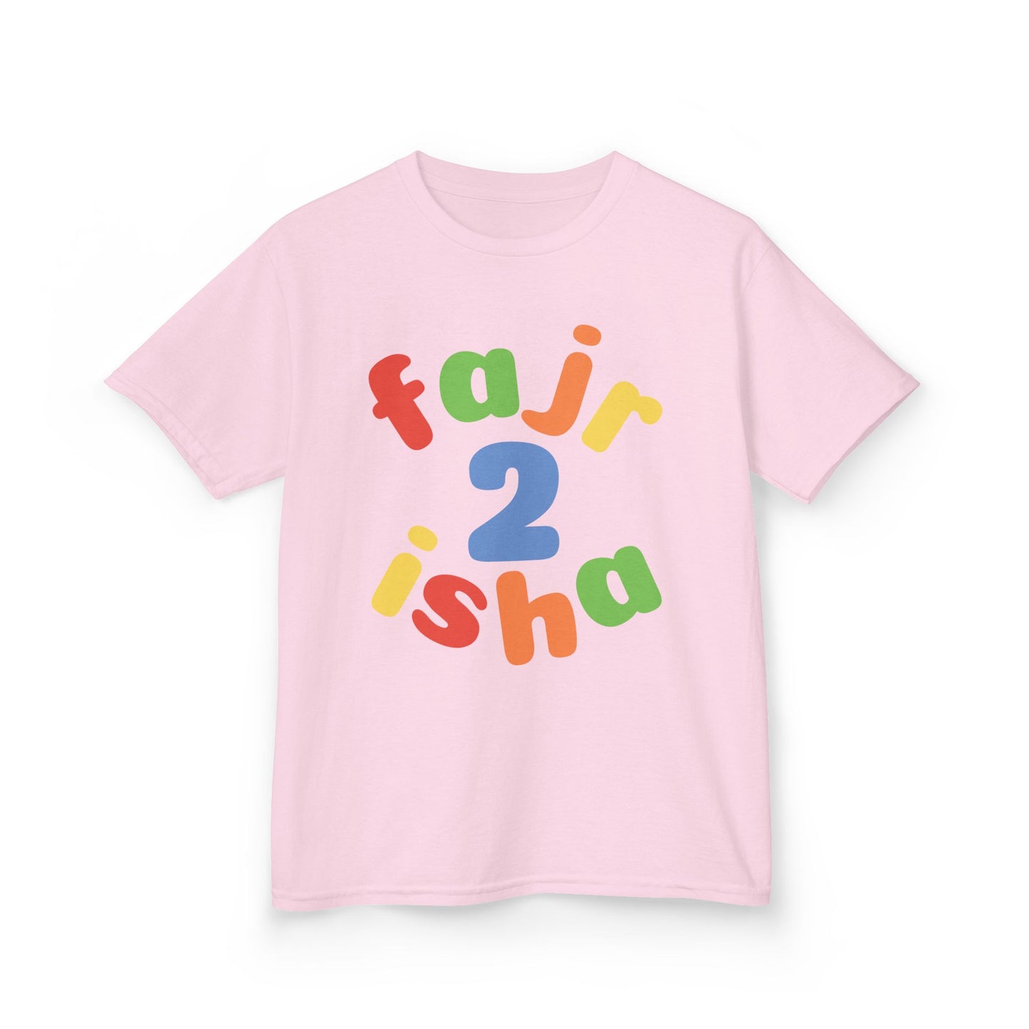 Fajr2Isha Logo – Kids Tee
