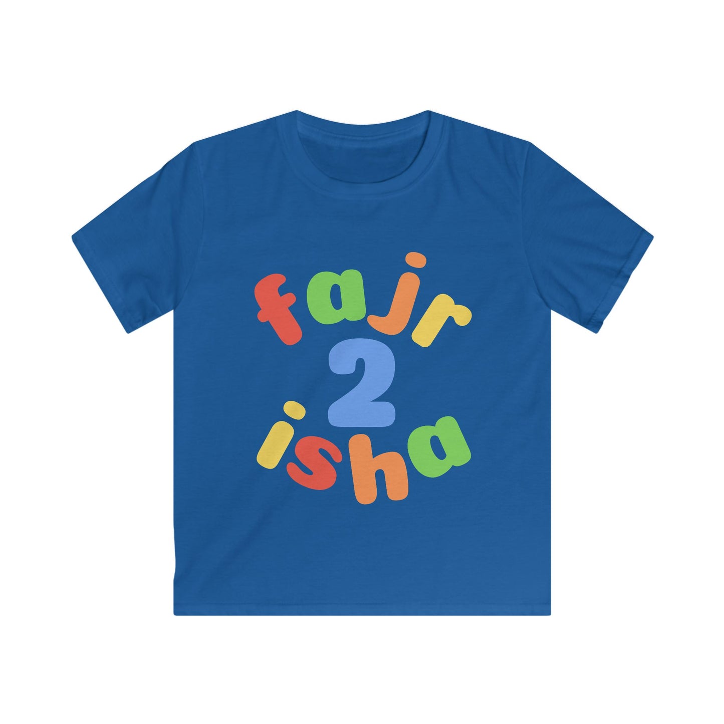 Islamic Kids Tee - Islamic Mini Muslim Clothing for Children Fajr2Isha