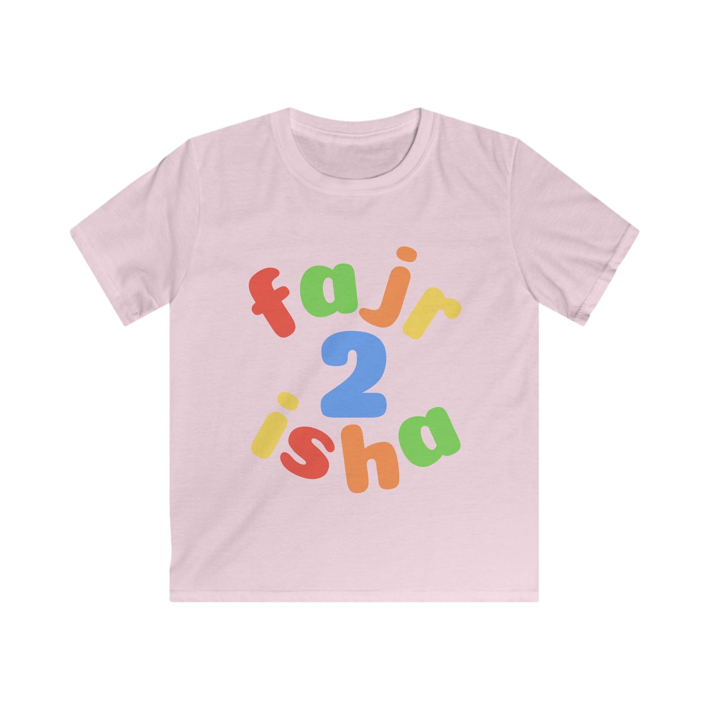 Islamic Kids Tee - Islamic Mini Muslim Clothing for Children Fajr2Isha