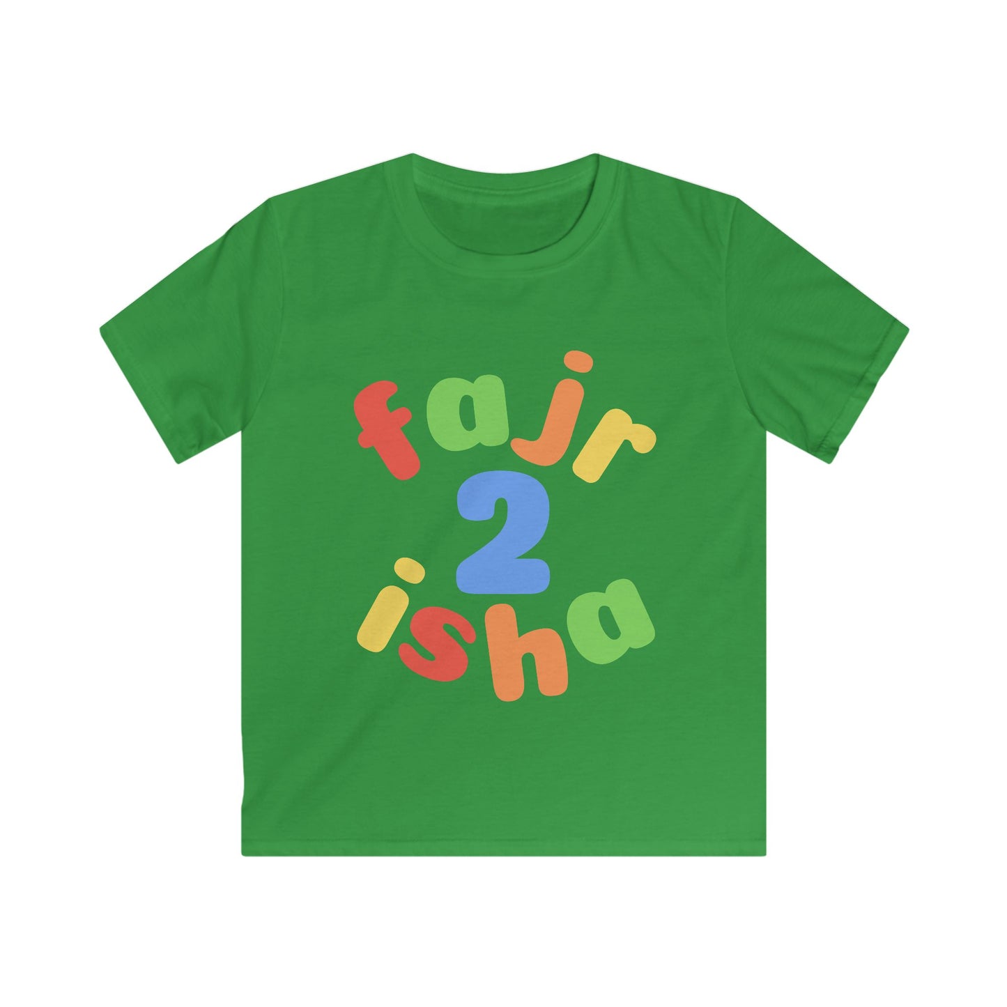 Islamic Kids Tee - Islamic Mini Muslim Clothing for Children Fajr2Isha