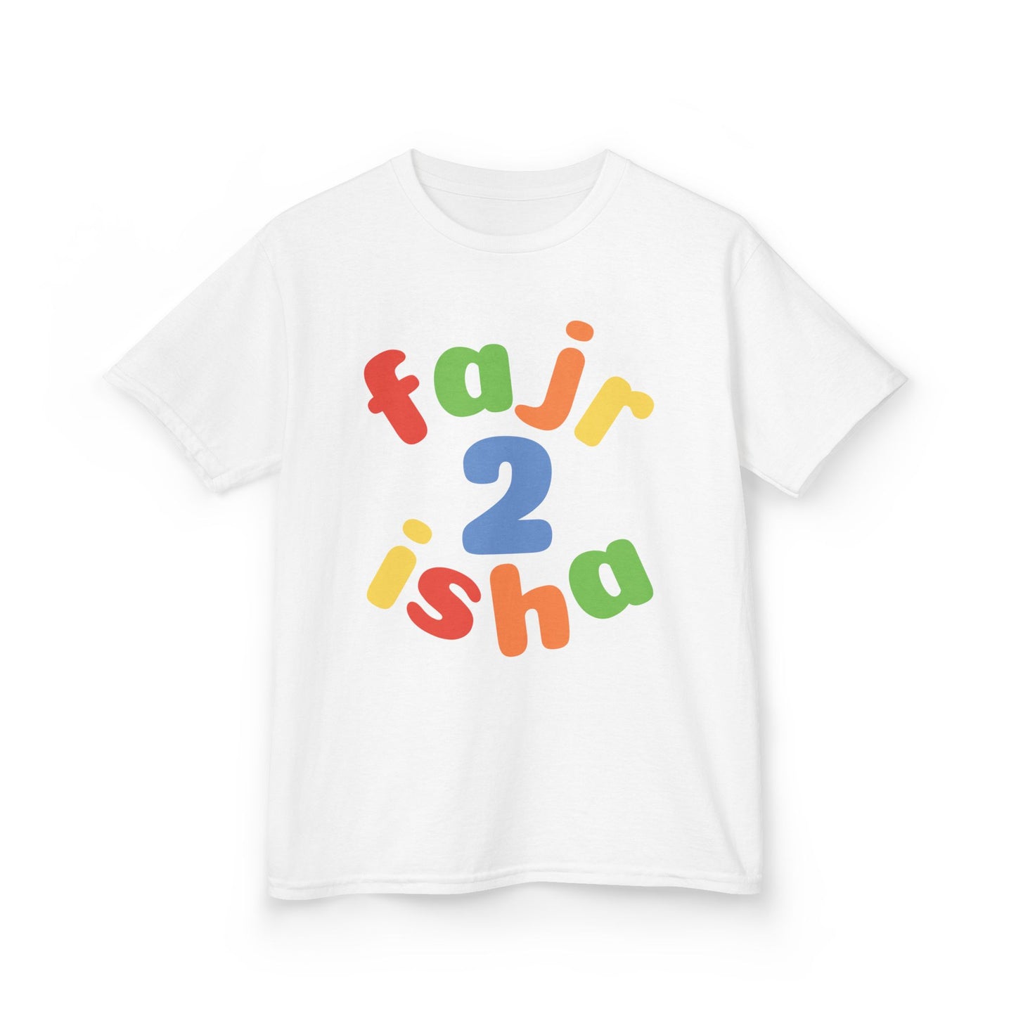 Fajr2Isha Logo – Kids Tee