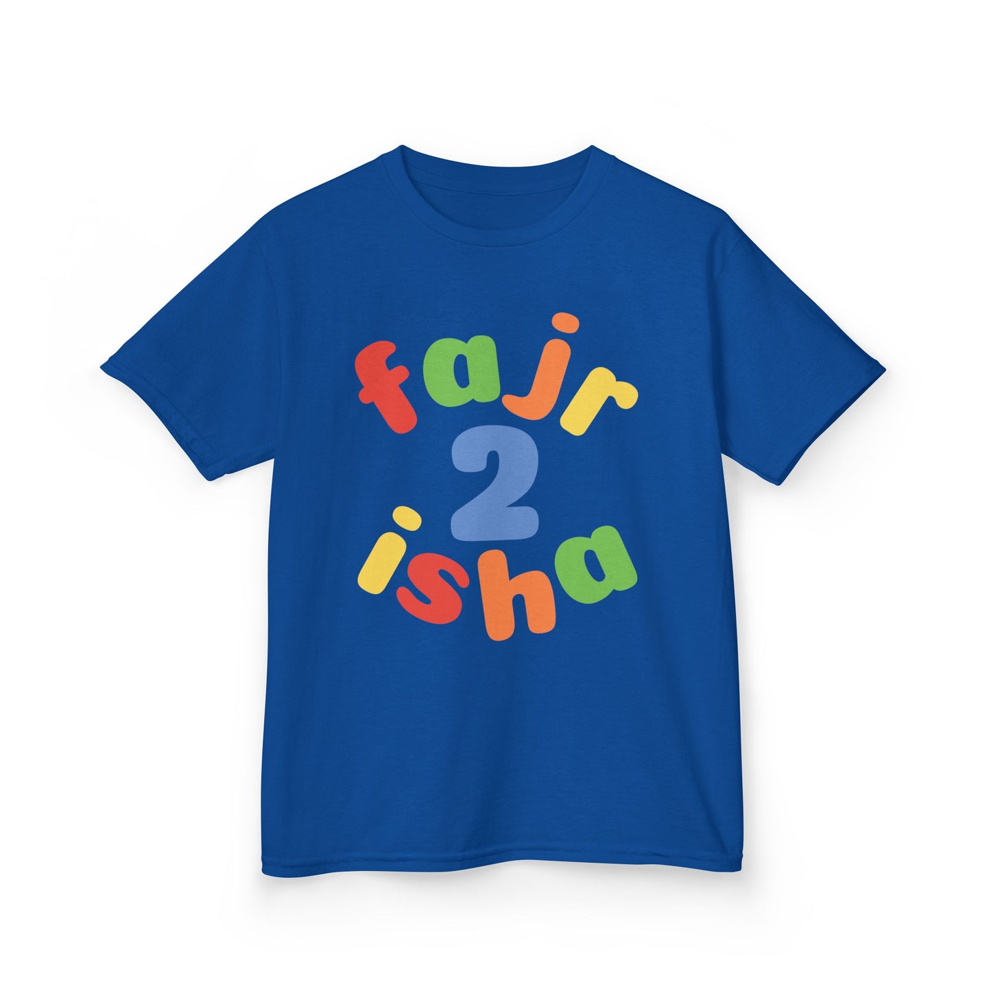 Fajr2Isha Logo – Kids Tee