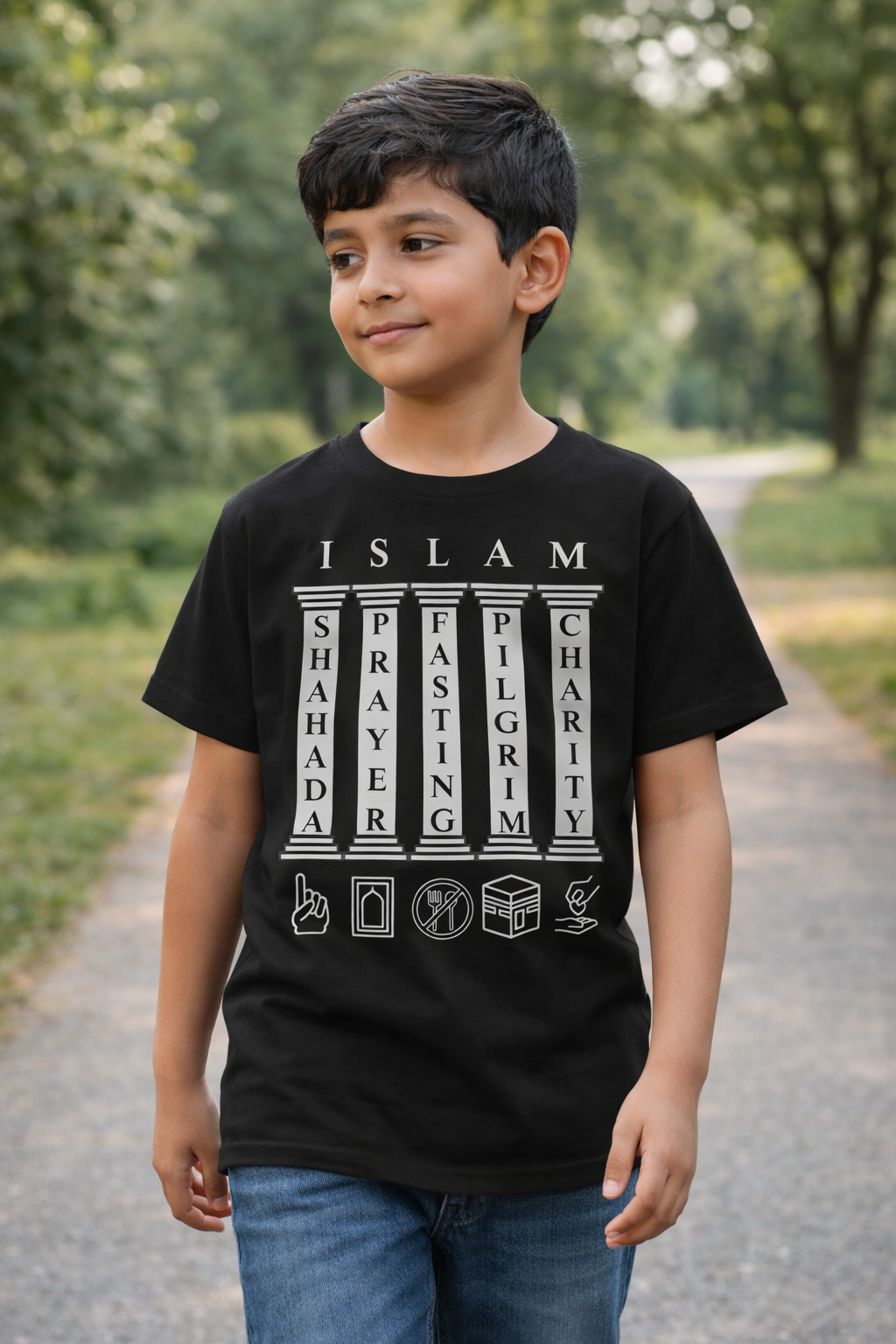 5 Pillars of Islam – Kids Tee