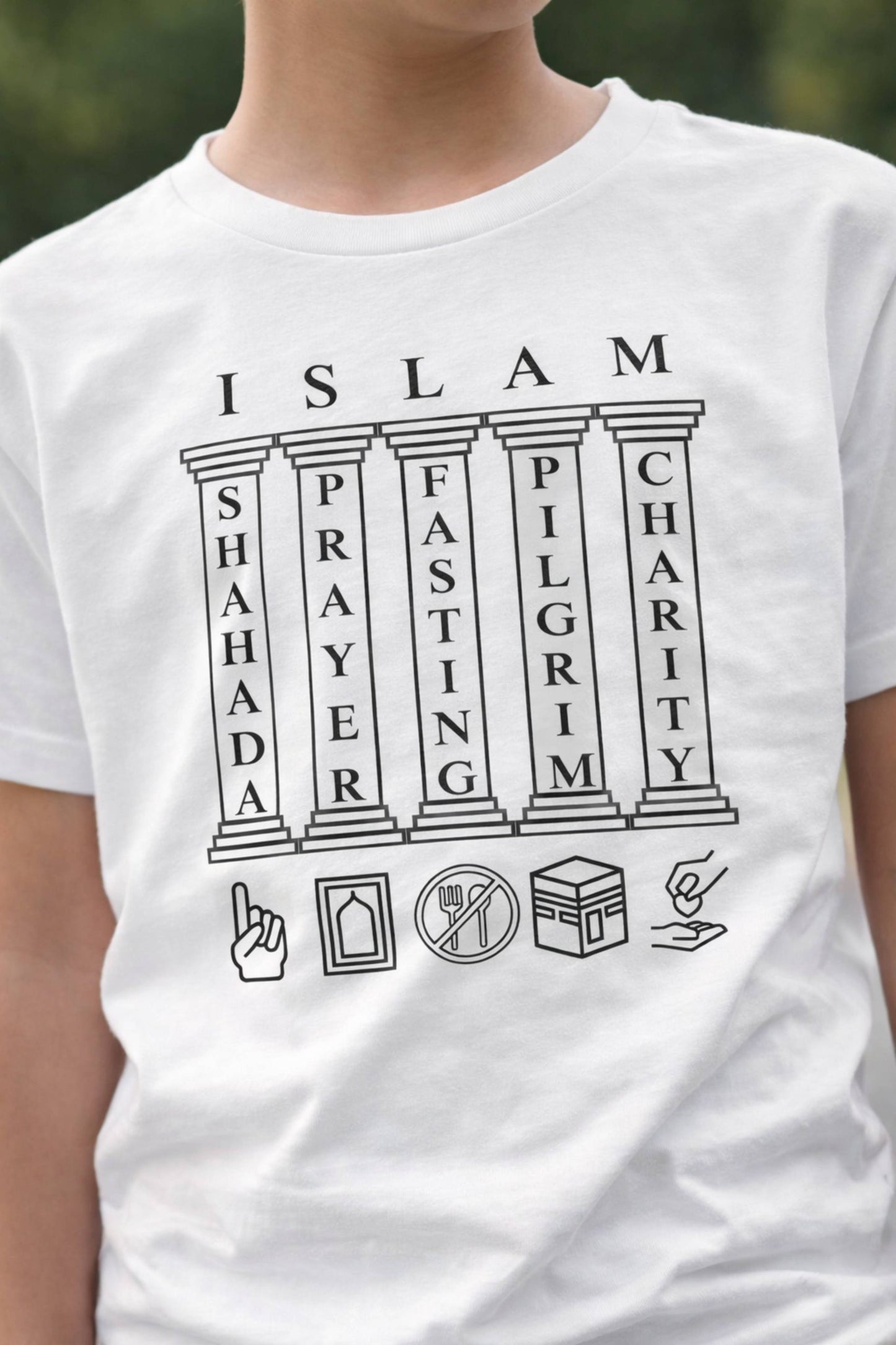 5 Pillars of Islam – Kids Tee