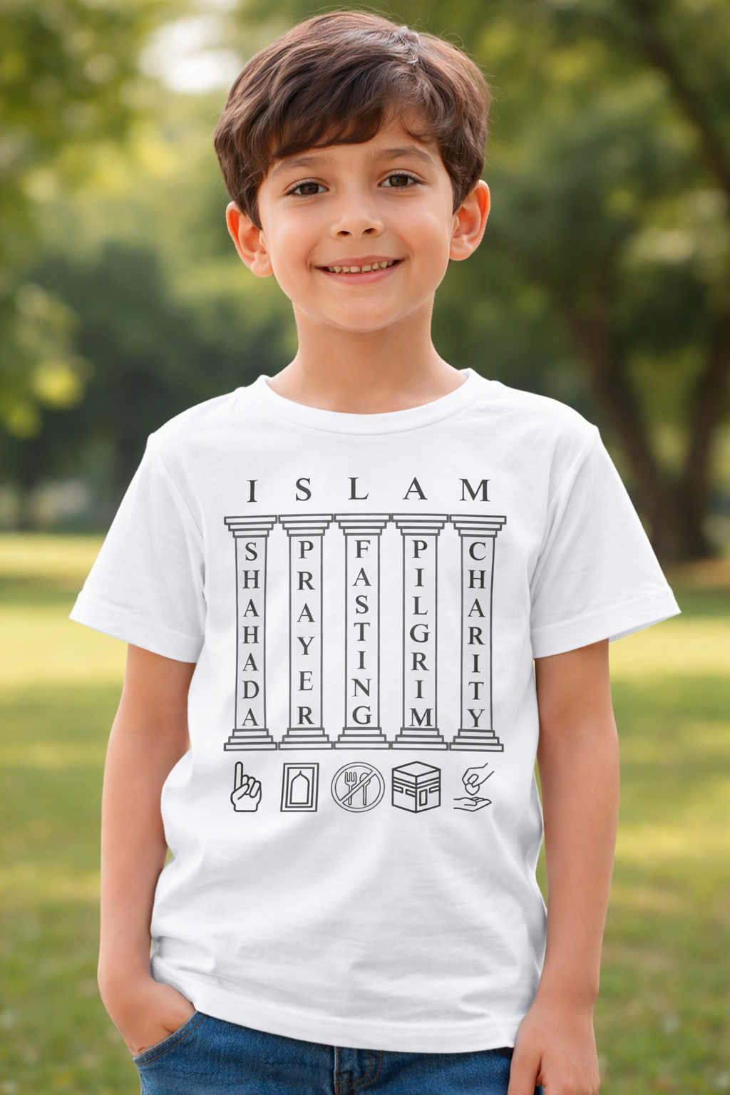 5 Pillars of Islam – Kids Tee