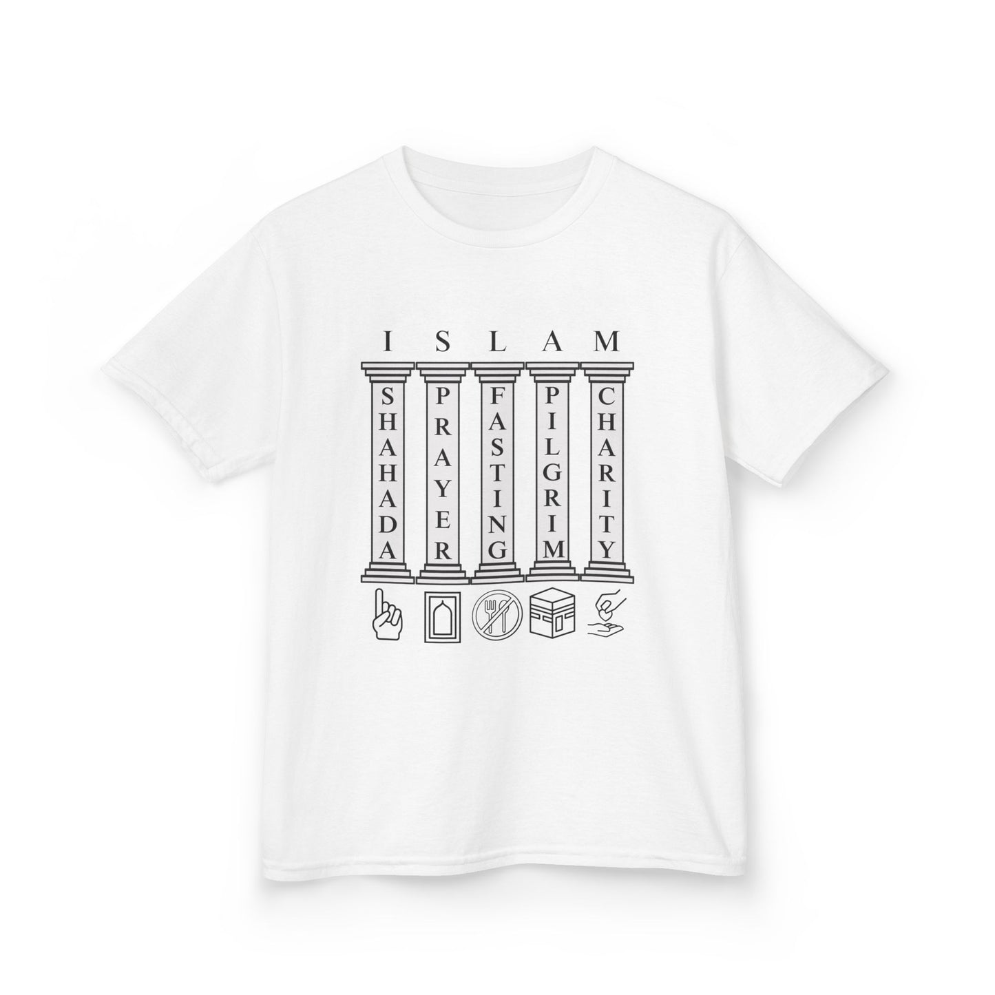 5 Pillars of Islam – Kids Tee