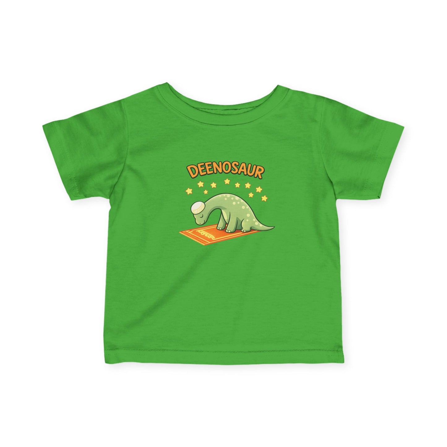 Deenosaur Toddler T-Shirt – Cute Praying Dinosaur Islamic Tee
