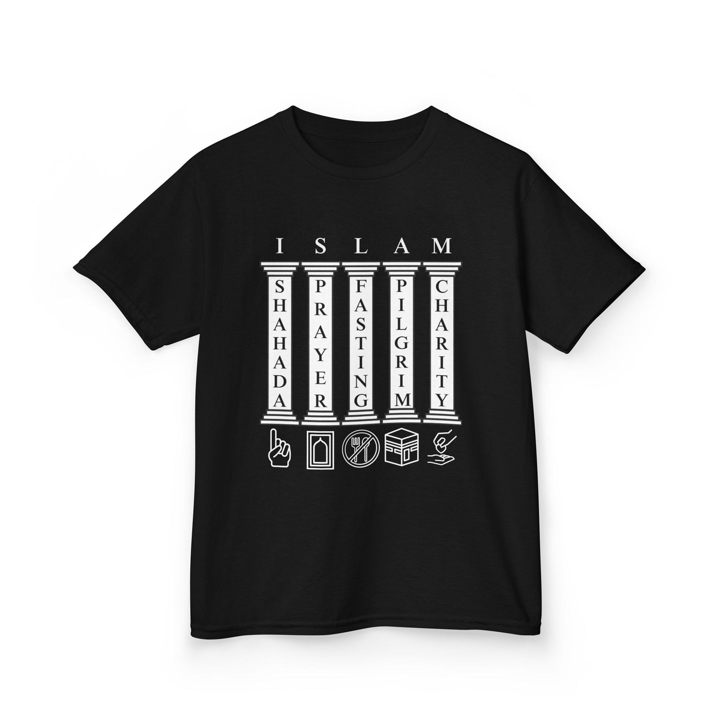 5 Pillars of Islam – Kids Tee
