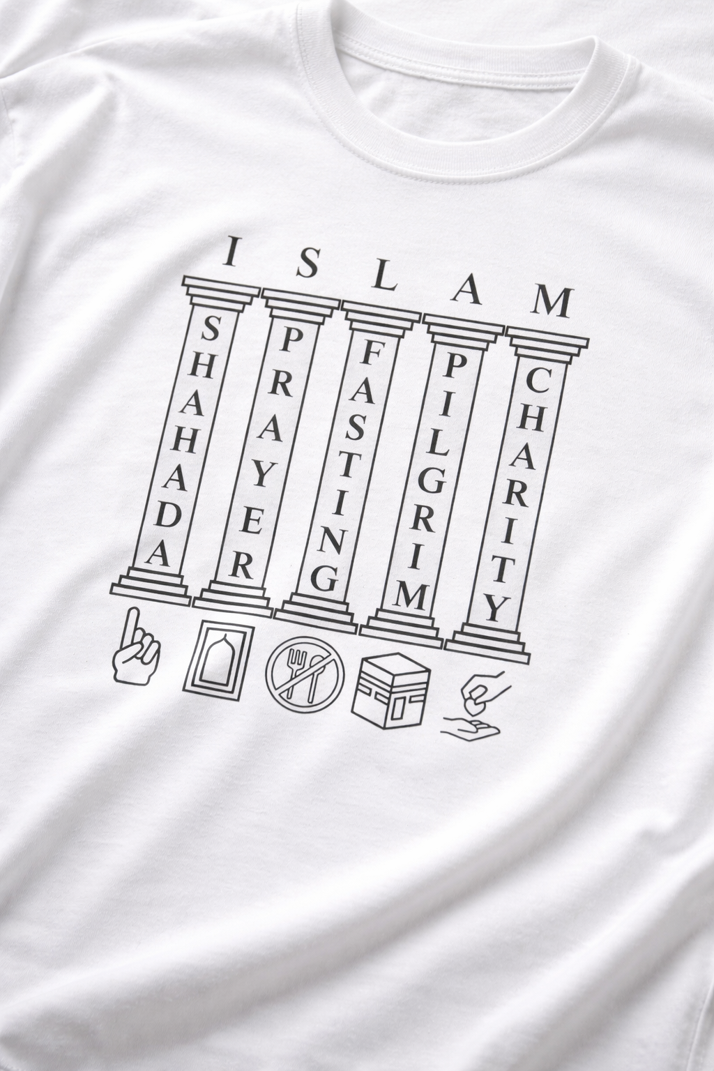 5 Pillars of Islam – Unisex Tee