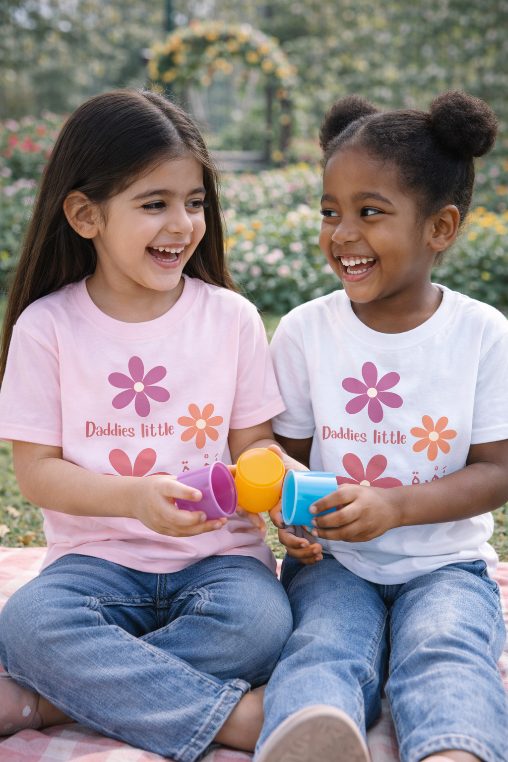 Daddie's little flower Children