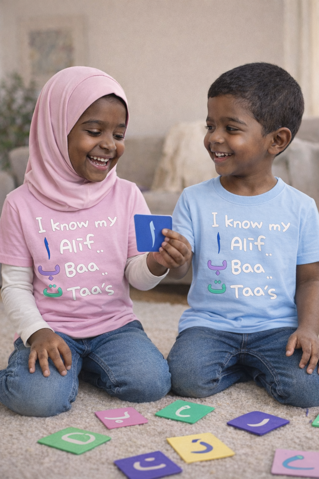 Alif Baa Taa - Kids Arabic Alphabet Tee