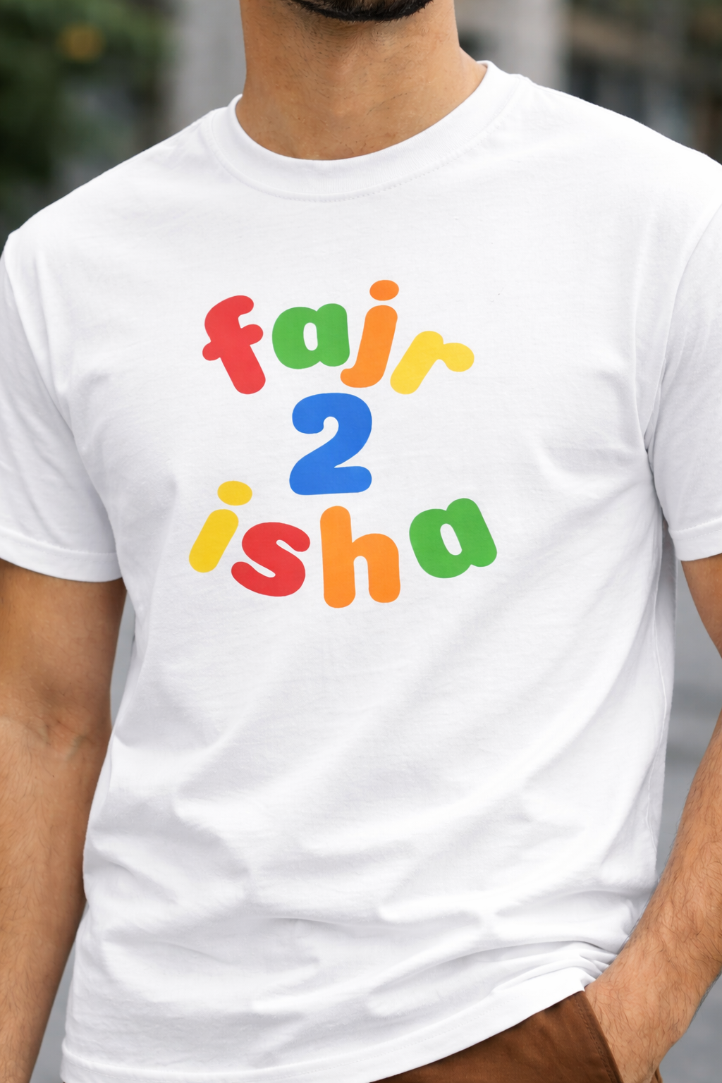 Fajr2Isha Logo – Unisex Tee