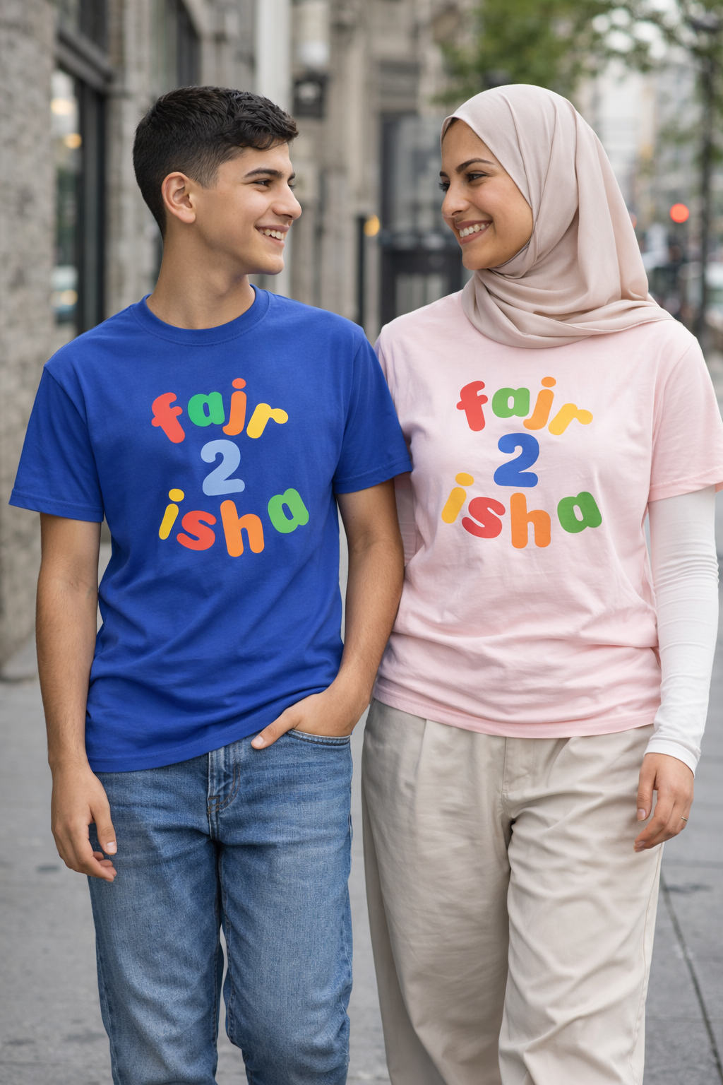 Fajr2Isha Logo – Unisex Tee